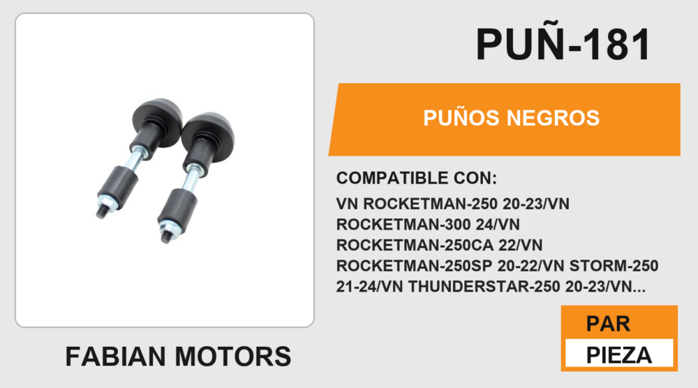 PUÑOS NEGROS