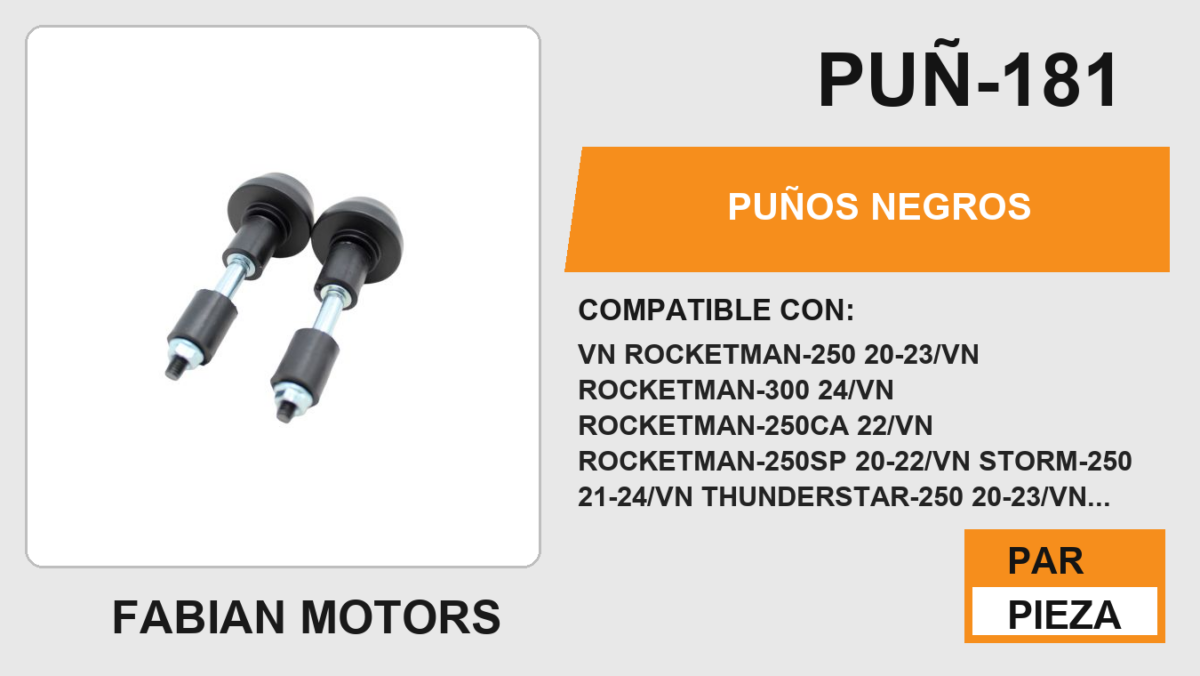 PUÑOS NEGROS