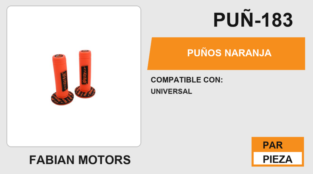 PUÑOS NARANJA
