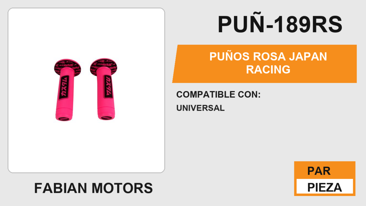 PUÑOS ROSA JAPAN RACING
