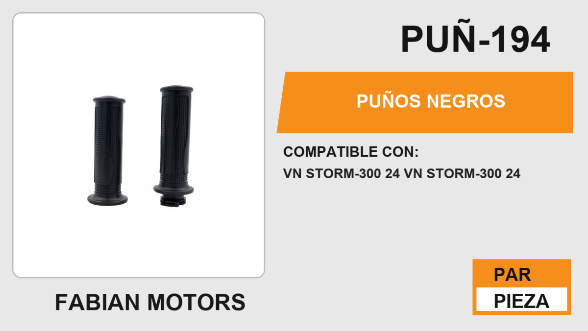 PUÑOS NEGROS