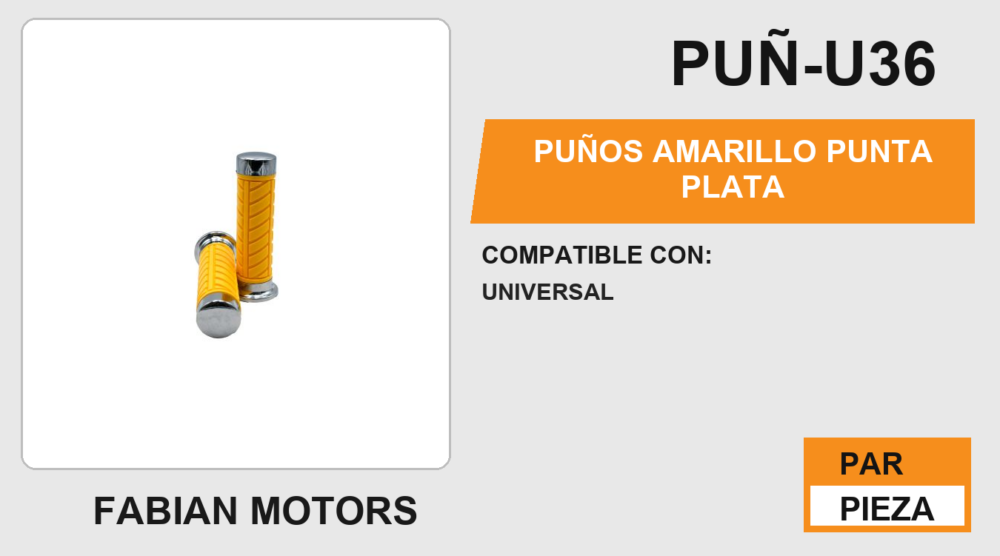 PUÑOS AMARILLO PUNTA PLATA