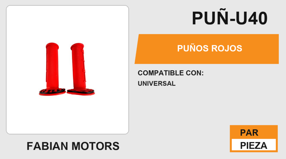 PUÑOS ROJOS