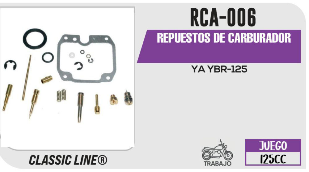 REPUESTOS DE CARBURADOR