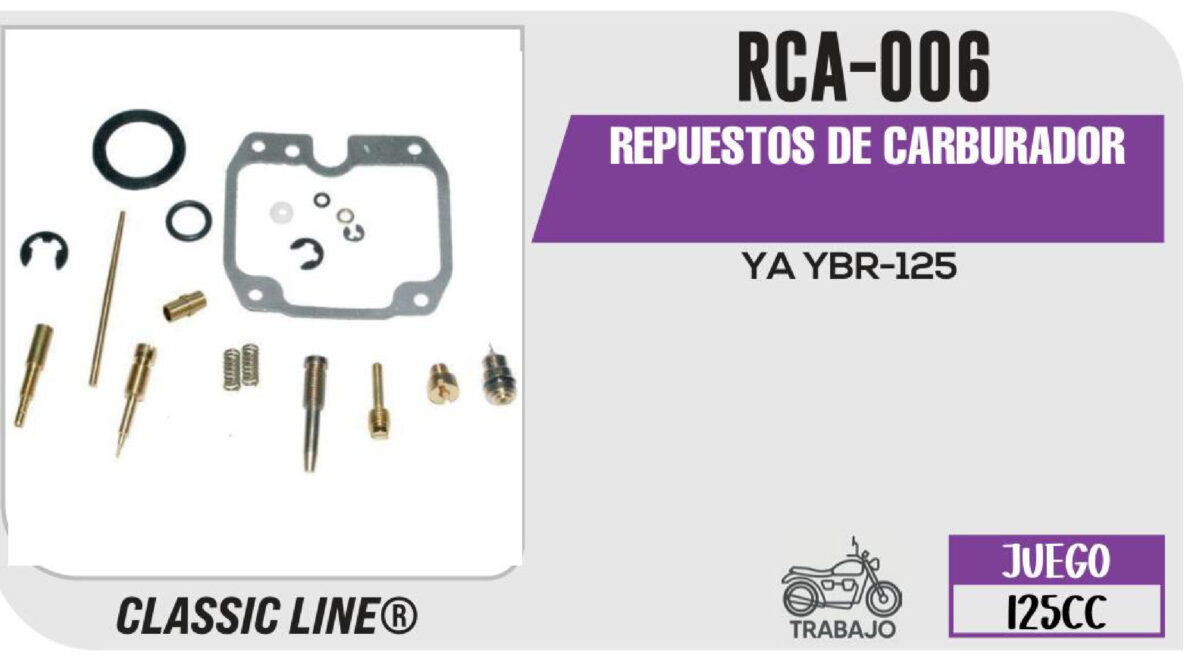 REPUESTOS DE CARBURADOR