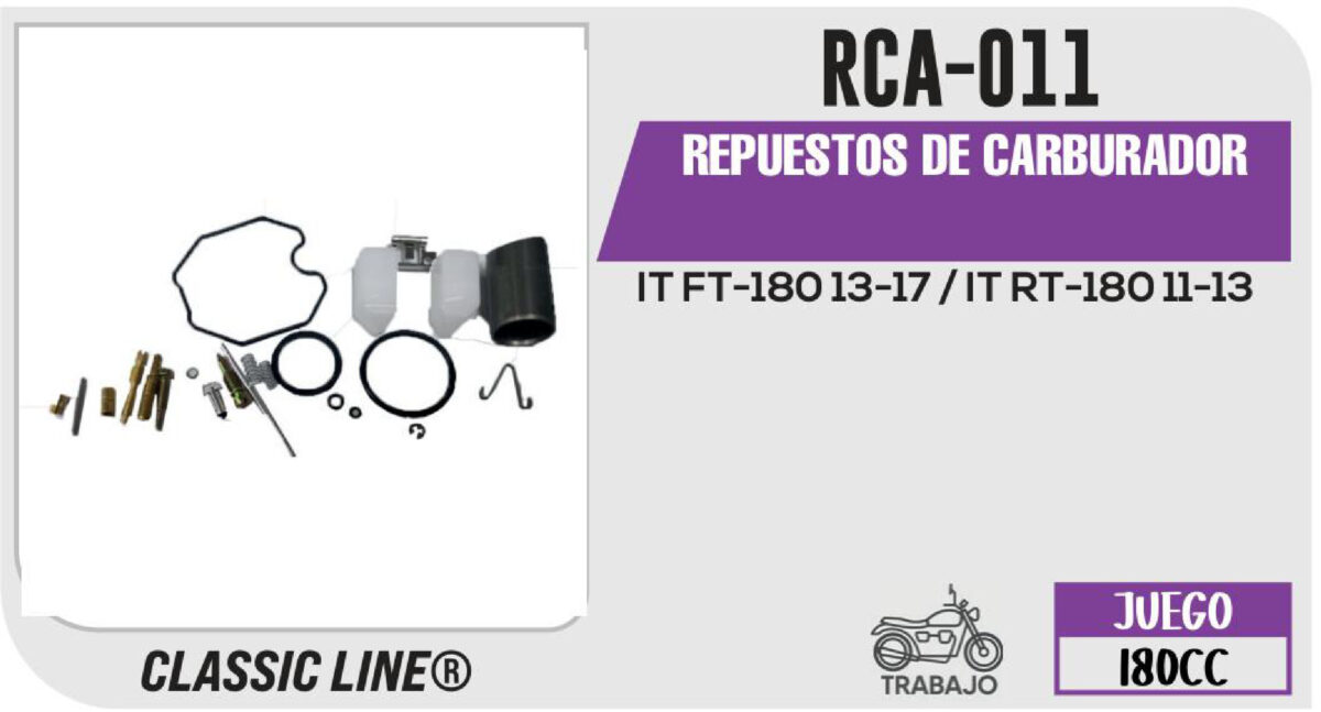 REPUESTOS DE CARBURADOR
