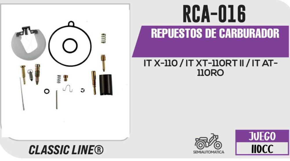 REPUESTOS DE CARBURADOR