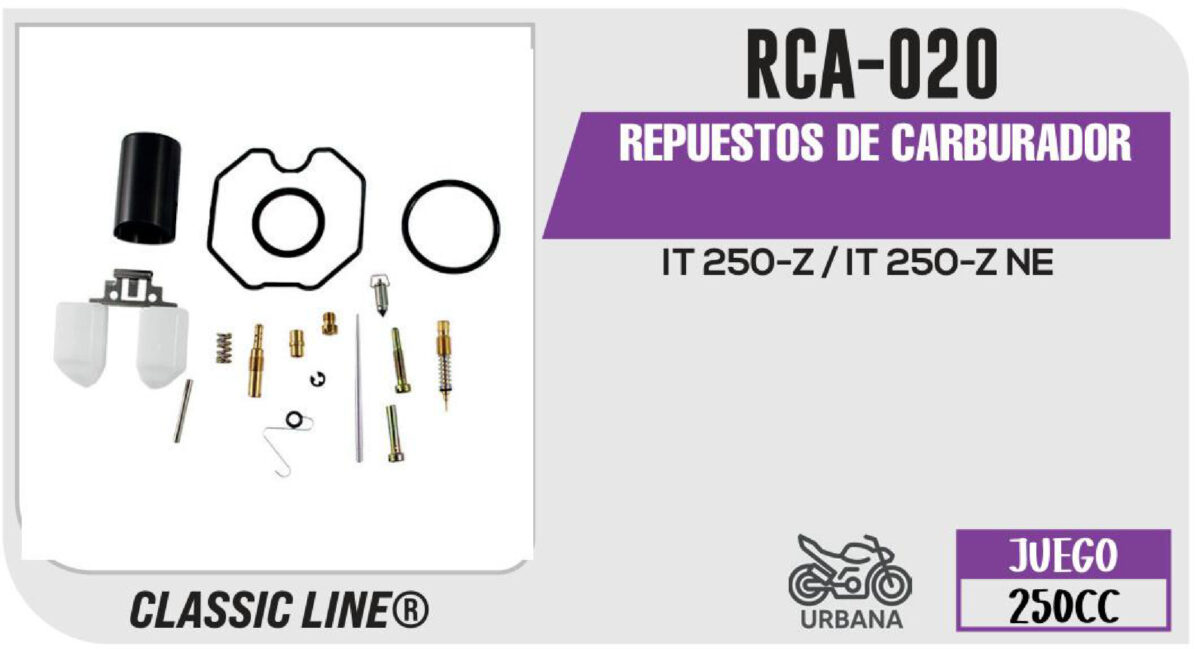 REPUESTOS DE CARBURADOR