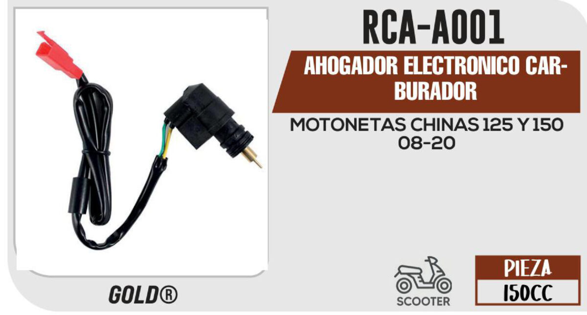 AHOGADOR ELECTRONICO CARBURADOR