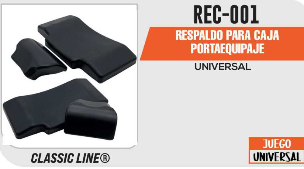 RESPALDO PARA CAJA PORTAEQUIPAJE