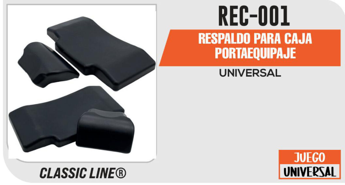 RESPALDO PARA CAJA PORTAEQUIPAJE