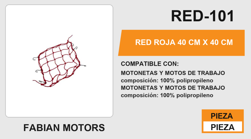 RED ROJA 40 cm x 40 cm