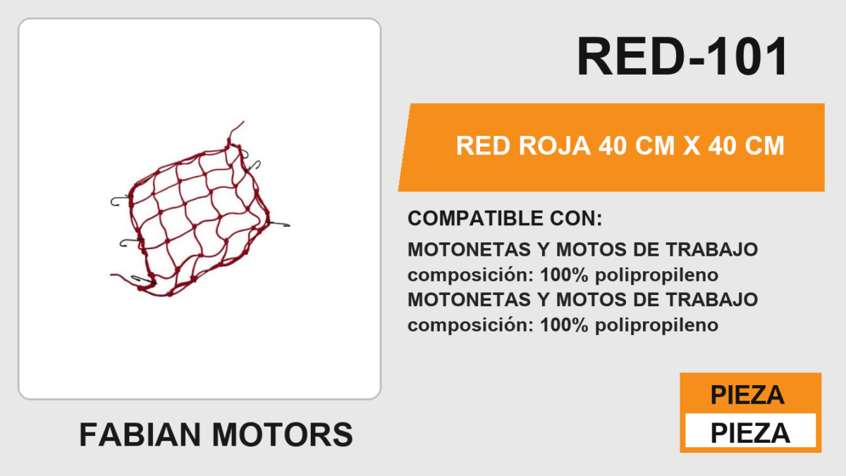 RED ROJA 40 cm x 40 cm
