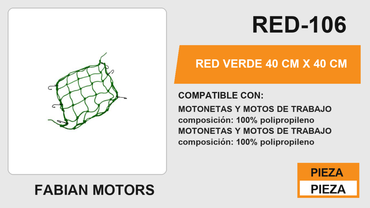 RED VERDE 40 cm x 40 cm