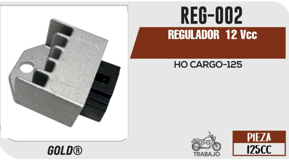 REGULADOR 4 PUNTAS 12Vcc
