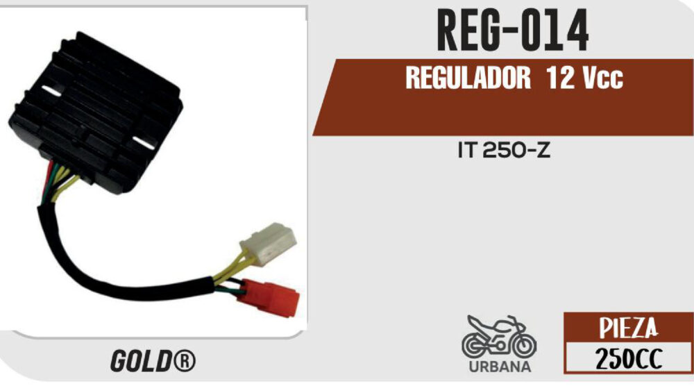 REGULADOR 5 PUNTAS 12Vcc