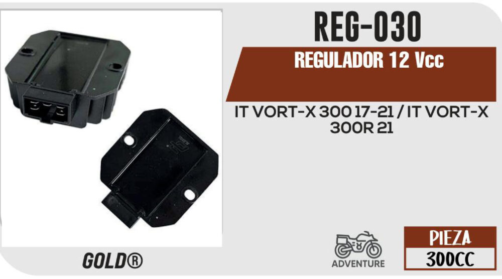 REGULADOR 5 PUNTAS 12Vcc AC