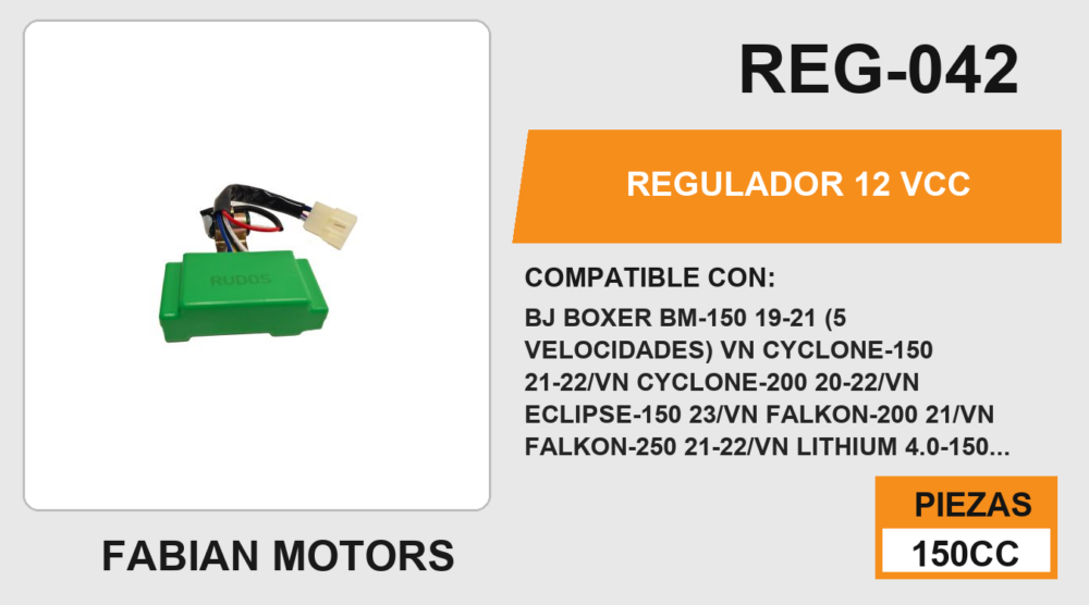 REGULADOR 12 Vcc