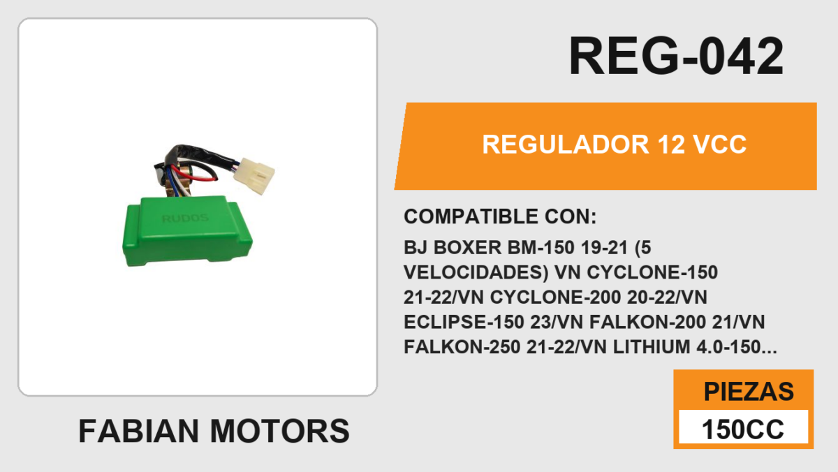 REGULADOR 12 Vcc