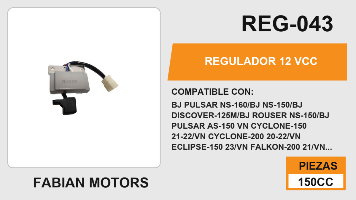 REGULADOR 12 Vcc
