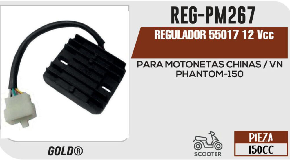 REGULADOR 55017 12Vcc