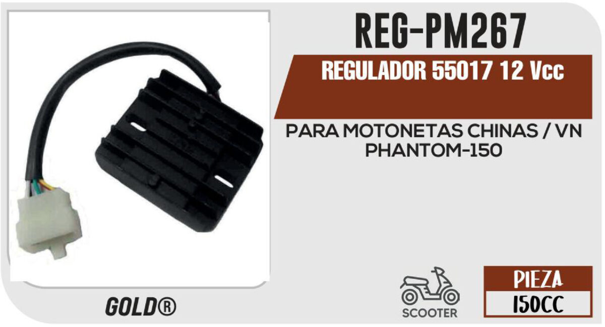 REGULADOR 55017 12Vcc
