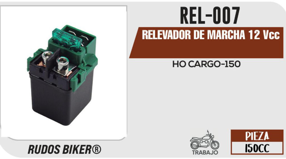 SELENOIDE RELEVADOR DE MARCHA 12Vcc