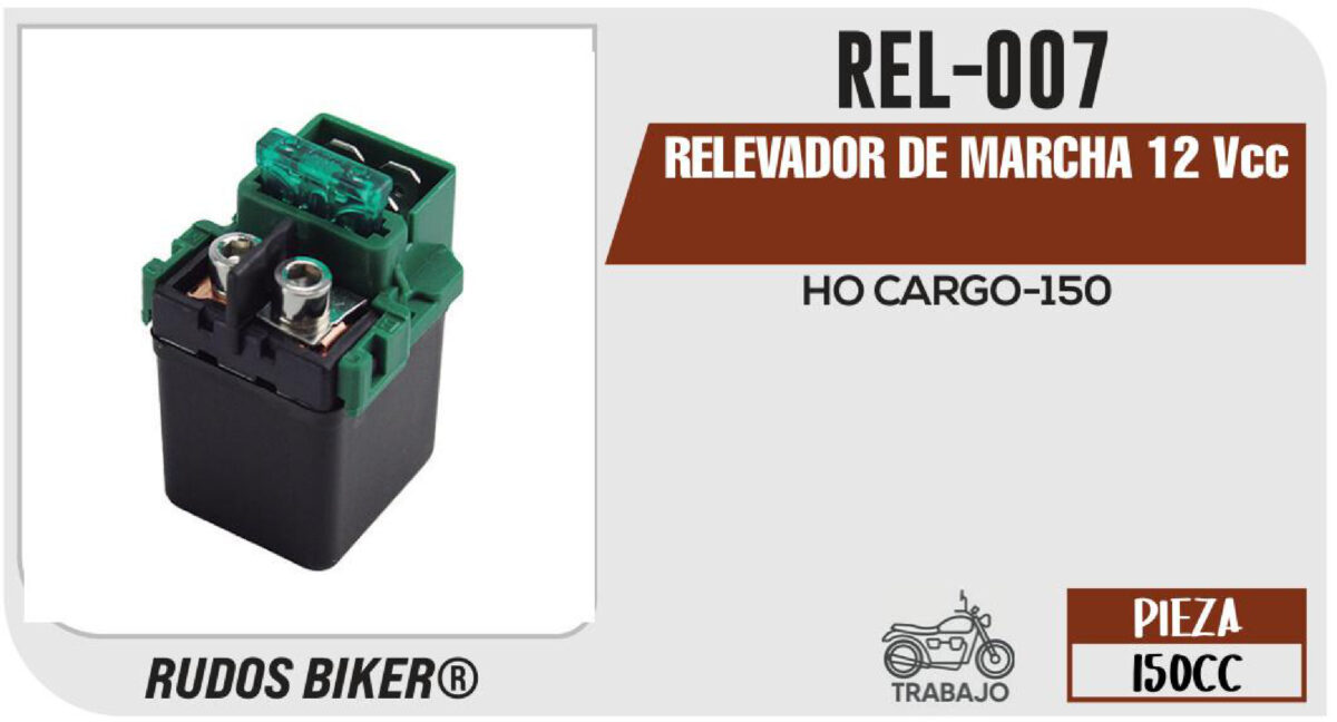 SELENOIDE RELEVADOR DE MARCHA 12Vcc