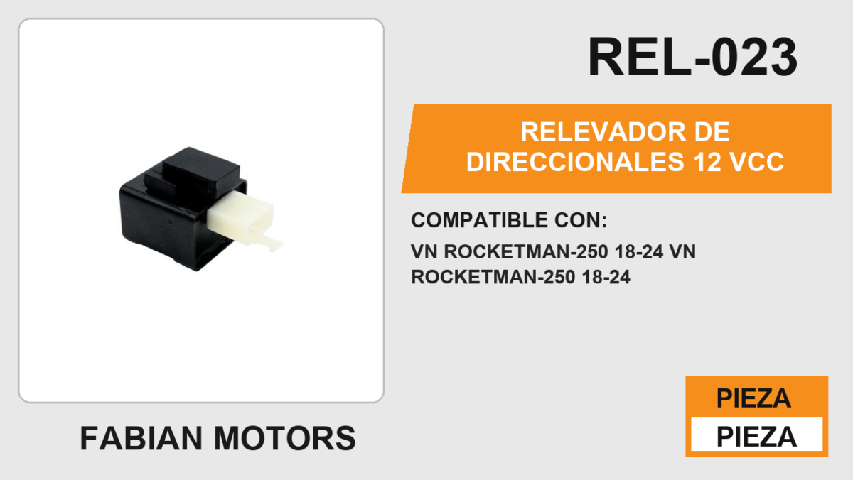 RELEVADOR DE DIRECCIONALES 12Vcc
