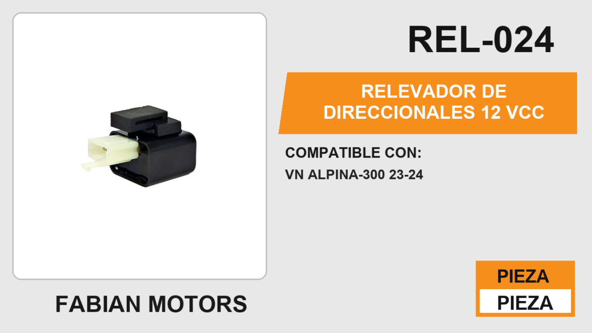 RELEVADOR DE DIRECCIONALES 12Vcc