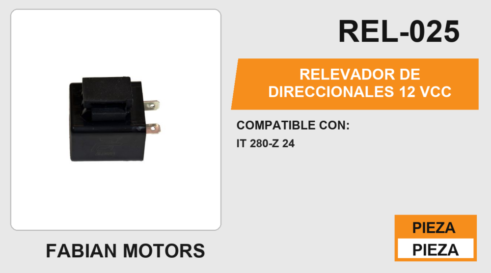 RELEVADOR DE DIRECCIONALES 12Vcc