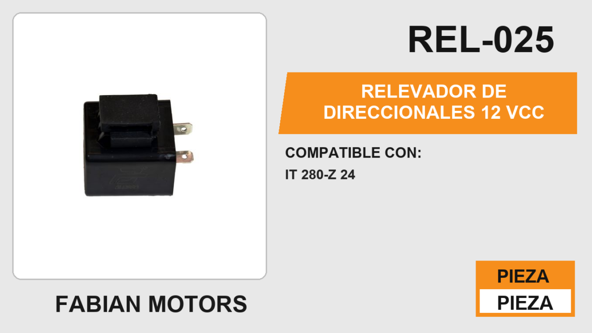 RELEVADOR DE DIRECCIONALES 12Vcc