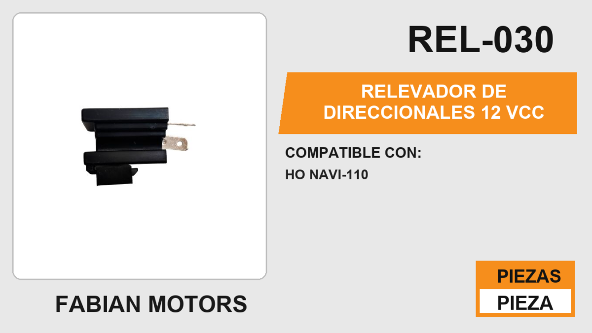 RELEVADOR DE DIRECCIONALES 12 Vcc