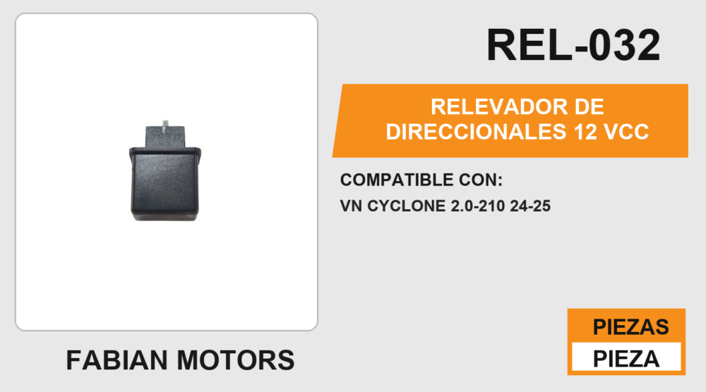 RELEVADOR DE DIRECCIONALES 12 Vcc