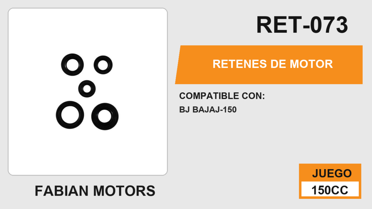 RETENES DE MOTOR