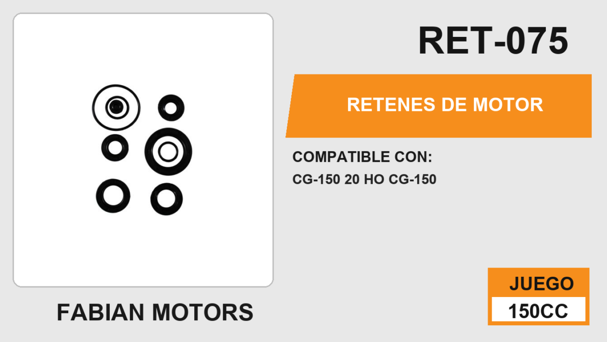 RETENES DE MOTOR
