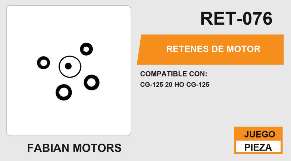 RETENES DE MOTOR