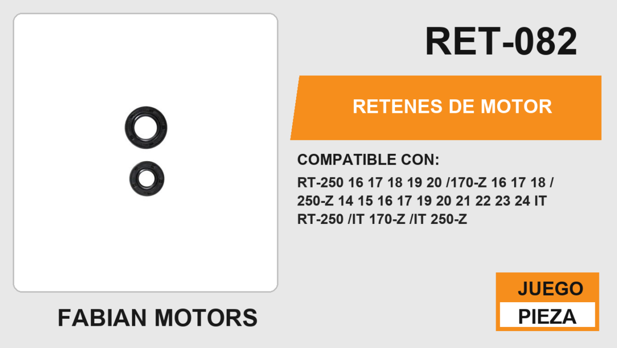 RETENES DE MOTOR