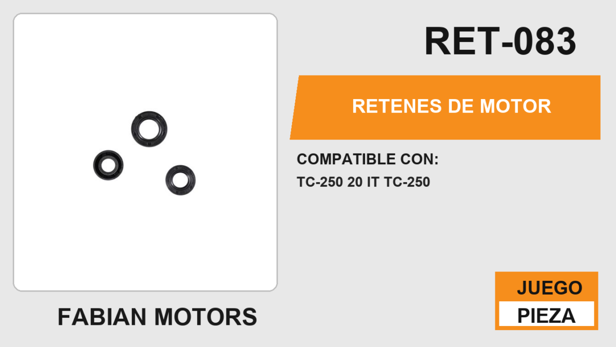 RETENES DE MOTOR