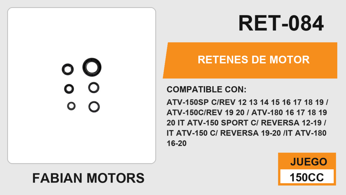 RETENES DE MOTOR