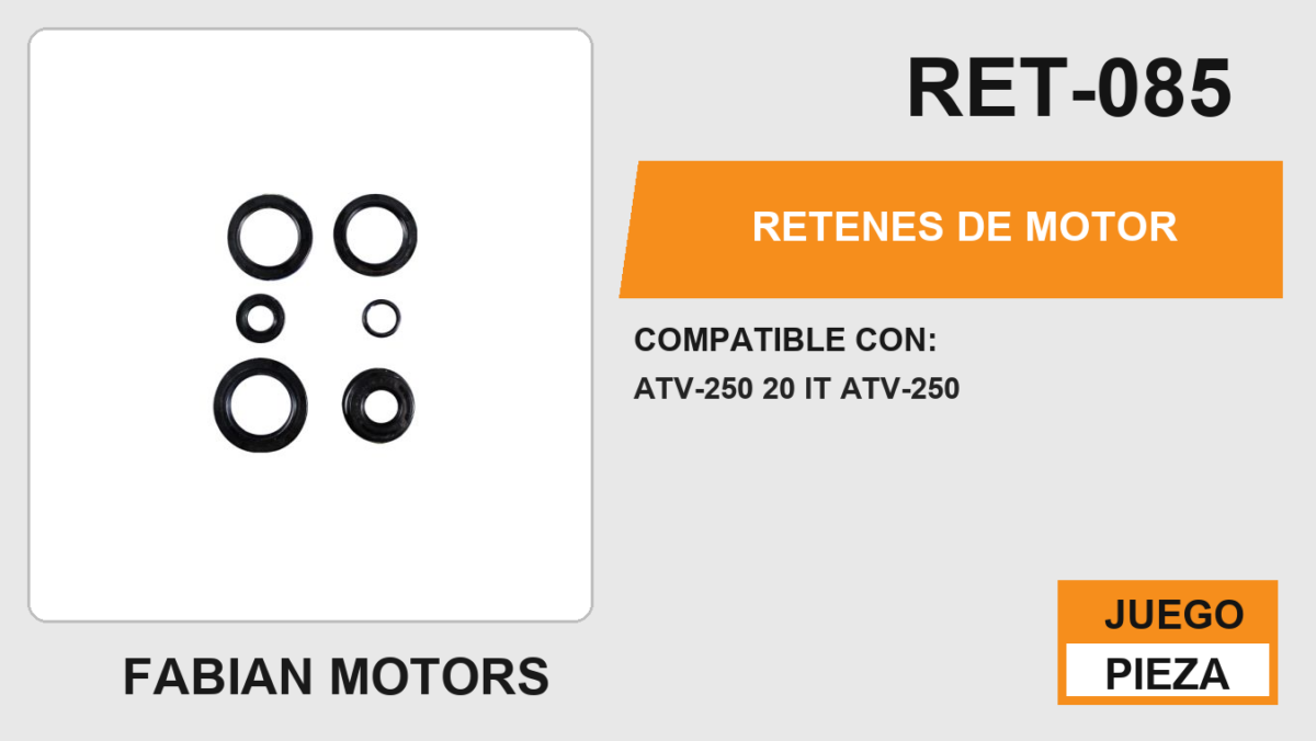 RETENES DE MOTOR