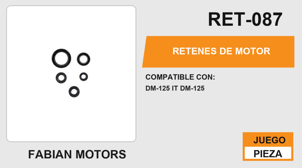 RETENES DE MOTOR