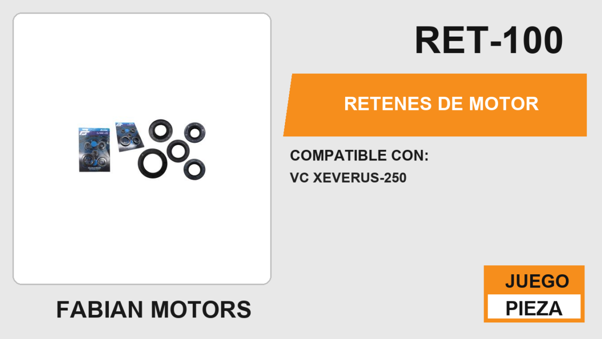 RETENES DE MOTOR