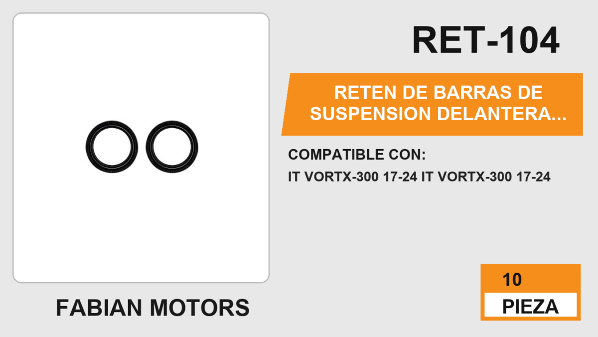 RETEN DE BARRAS DE SUSPENSION DELANTERA 54X41X11