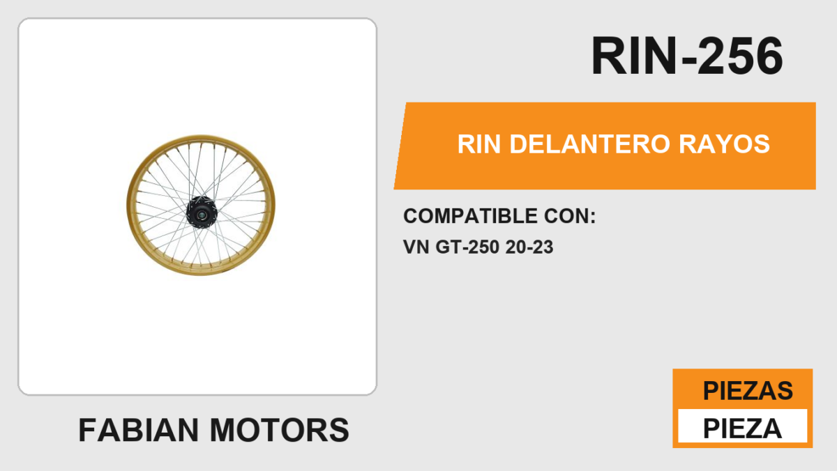 RIN DELANTERO RAYOS