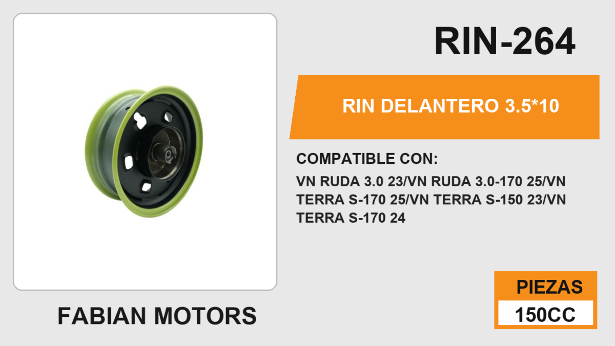 RIN DELANTERO 3.5*10