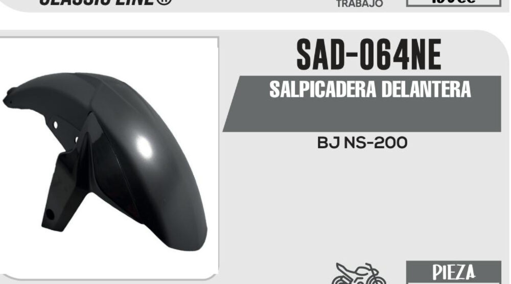 SALPICADERA DELANTERA