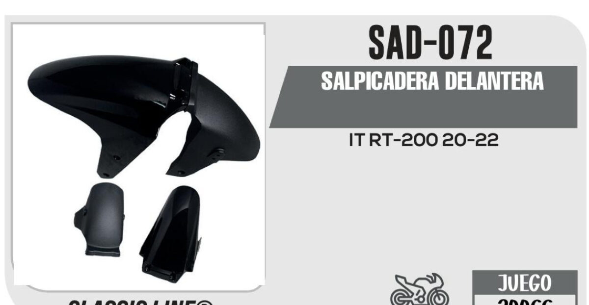 SALPICADERA DELANTERA