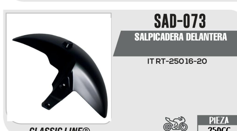 SALPICADERA DELANTERA