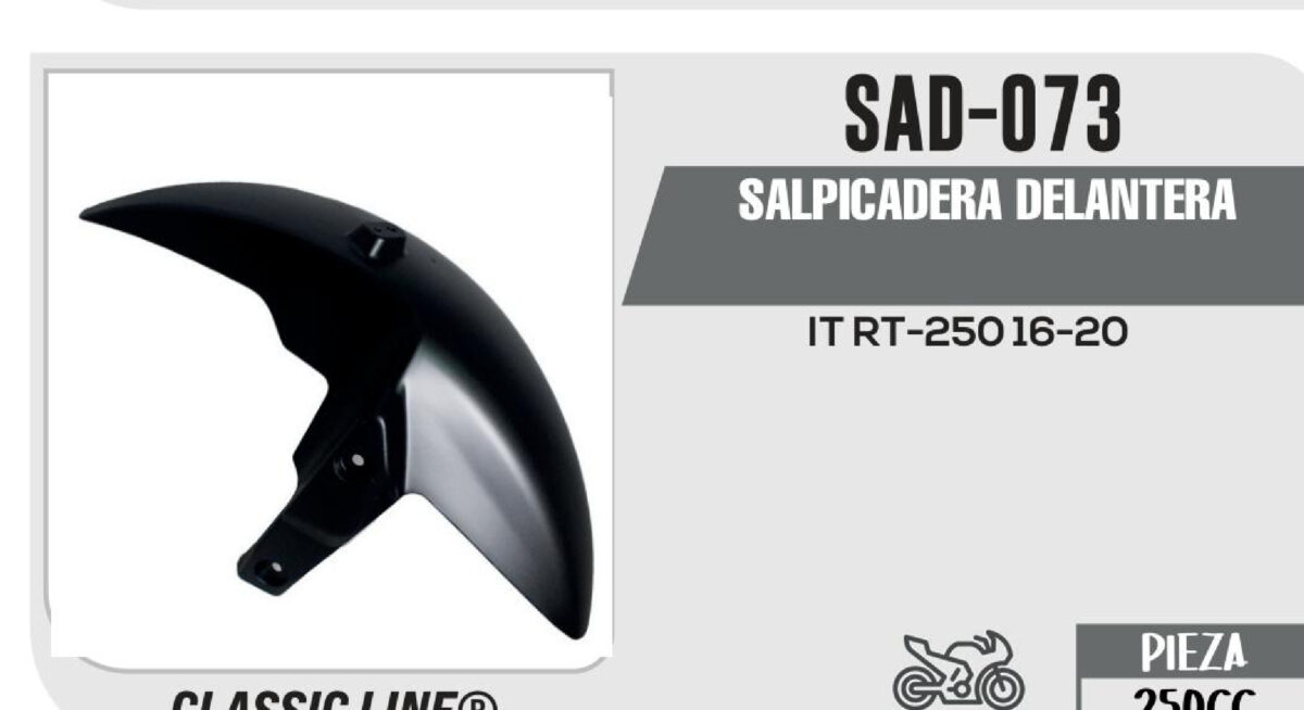 SALPICADERA DELANTERA